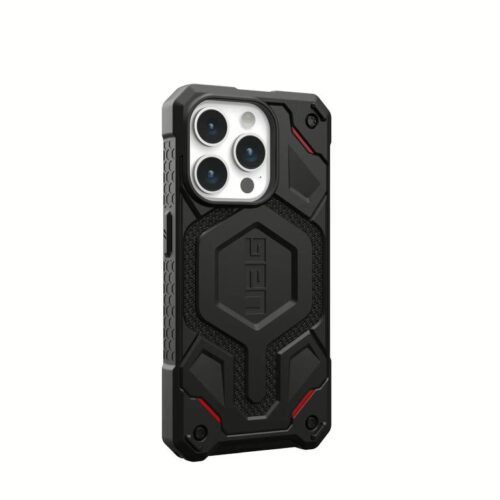 UAG รุ่น Monarch Pro - เคส iPhone 15 Pro - สี Kevlar Black - Image 5