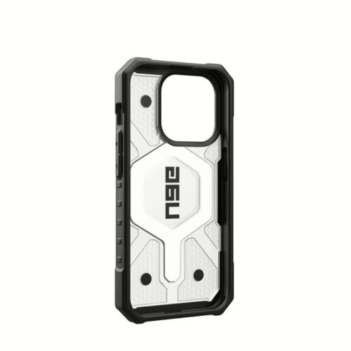 UAG รุ่น Pathfinder Clear MagSafe - เคส iPhone 15 Pro - สี Ice - Image 9