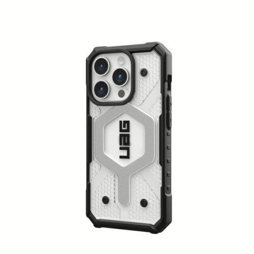 UAG รุ่น Pathfinder Clear MagSafe - เคส iPhone 15 Pro - สี Ice - Image 3