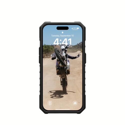 UAG รุ่น Pathfinder Clear MagSafe - เคส iPhone 15 Pro - สี Ice - Image 2