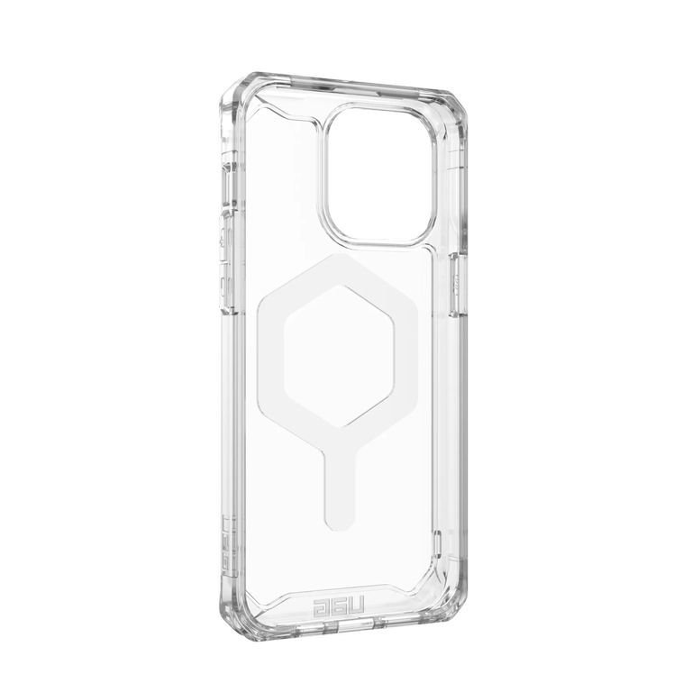 UAG รุ่น Plyo MagSafe - เคส iPhone 15 Pro Max - Ice/White