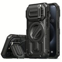 VRS รุ่น Magsafe Terraguard Ultimate - เคส iPhone 15 Pro - สี Black