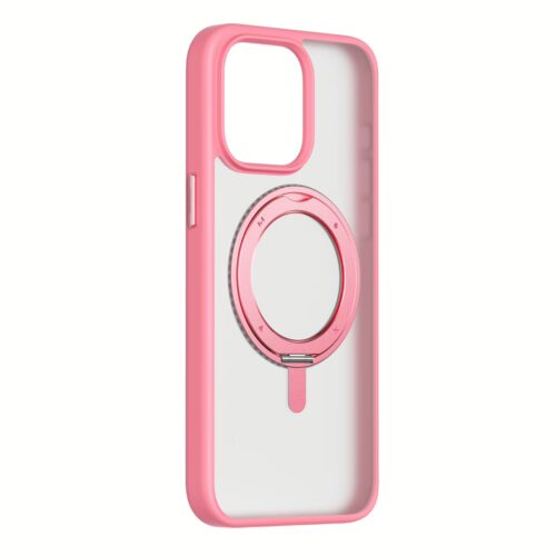 Momax รุ่น Hybrid Roller & Magnetic Protective Case (Roller) - เคส iPhone 15 Pro Max - สี Pink - Image 2