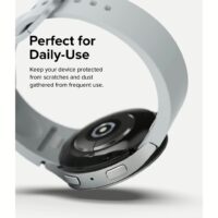 Ringke รุ่น Bezel Styling - ขอบหน้าปัด Galaxy Watch 6 (44mm) - Stainless Steel - สีเงิน