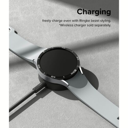 Ringke รุ่น Bezel Styling - ขอบหน้าปัด Galaxy Watch 6 (44mm) - Stainless Steel - สีดำ - Image 8