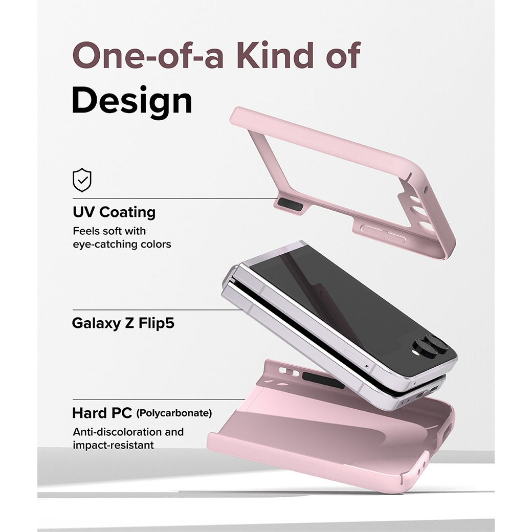 Ringke รุ่น Slim - เคส Galaxy Z Flip 5 - สี Strawberry