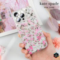 Kate Spade รุ่น Protective Case with MagSafe - เคส iPhone 15 Pro Max - สี Flowerbed Pink Ombre