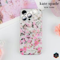 Kate Spade รุ่น Protective Case with MagSafe - เคส iPhone 15 Pro Max - สี Flowerbed Pink Ombre