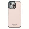 Kate Spade New York รุ่น Wrap - เคส iPhone 15 Pro Max - สี Pale Vellum/Black Bumper