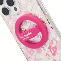 Kate Spade New York รุ่น Magnetic Loop Grip - แหวนติดหลังมือถือ - สี Pom Pom Pink