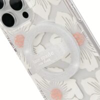 Kate Spade New York รุ่น Magnetic Loop Grip - แหวนติดหลังมือถือ - สี That Sparkle Silver