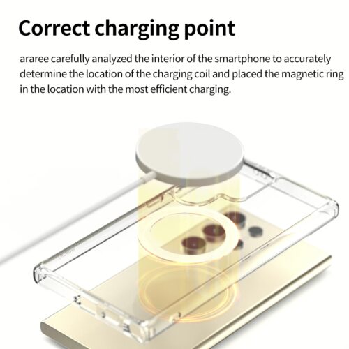 Araree รุ่น Duple M - เคส Galaxy S24 Ultra - สี Clear - Image 11