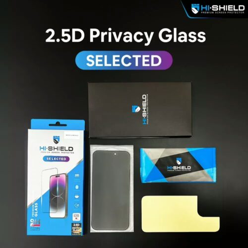 Hishield รุ่น 2.5D Privacy - ฟิล์มกระจกกันรอย iPhone 15 Pro Max - Image 2