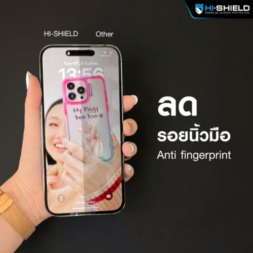 Hishield รุ่น 2.5D Privacy - ฟิล์มกระจกกันรอย iPhone 15 Pro Max - Image 5