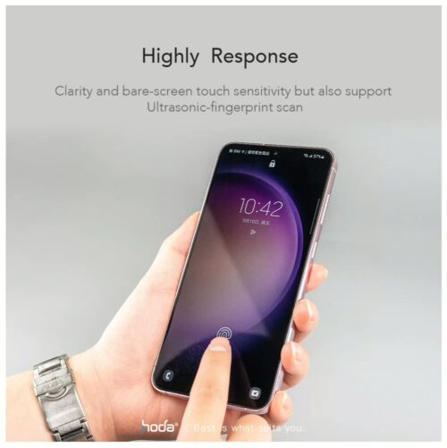 Hoda รุ่น Anti-Reflection Full Coverage Tempered Glass - ฟิล์มกระจก Galaxy S24 Ultra - Image 4