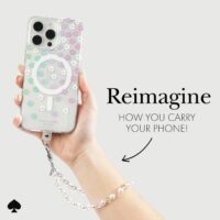 Kate Spade New York รุ่น Phone Charm - สายคล้องข้อมือ – ลาย Rock Candy