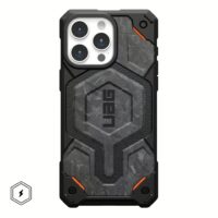 UAG รุ่น Monarch Pro - เคส iPhone 15 Pro Max - สี Forged Carbon (Limited Edition)
