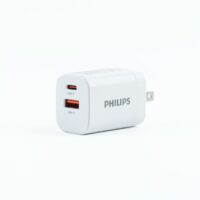 หัวชาร์จ Philips รุ่น PD30W Charger Adapter Dual Port - สี White