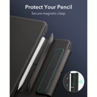 ESR รุ่น Rebound Magnetic Keyboard Case 360 - เคส iPad Air 11" (2025/2024), iPad Air 10.9" (5th/4th Gen), iPad Pro 11" (4th-1st Gen) - สี Black (US Layout)