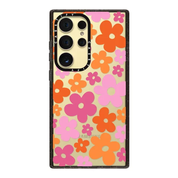 Casetify รุ่น Impact Case - เคส Galaxy S24 Ultra - ลาย Abstract Florals