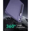 ESR รุ่น Shift Magnetic - เคส iPad Air 13" (1st/2024) - สี Purple