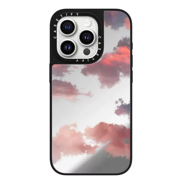 Casetify รุ่น Mirror Case with MagSafe - เคส iPhone 15 Pro - ลาย Clouds Print