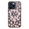 Casetify รุ่น Impact Case with MagSafe - เคส iPhone 15 Pro Max - ลาย Dusty Pink Leopard