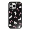 Casetify รุ่น Mirror Case with MagSafe - เคส iPhone 15 Pro Max - ลาย Rabbit Ribbon