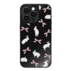 Casetify รุ่น Mirror Case with MagSafe - เคส iPhone 15 Pro Max - ลาย Rabbit Ribbon