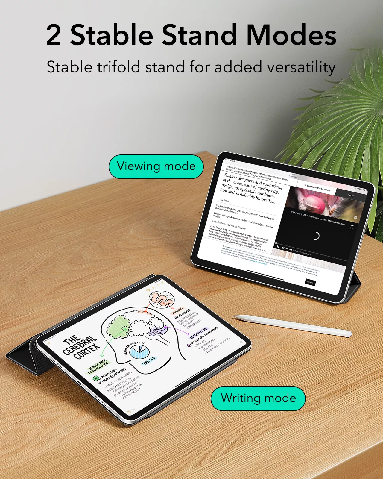 ESR - รุ่น Rebound Magnetic - เคส iPad Pro 11" (5th/2024) - สี Black