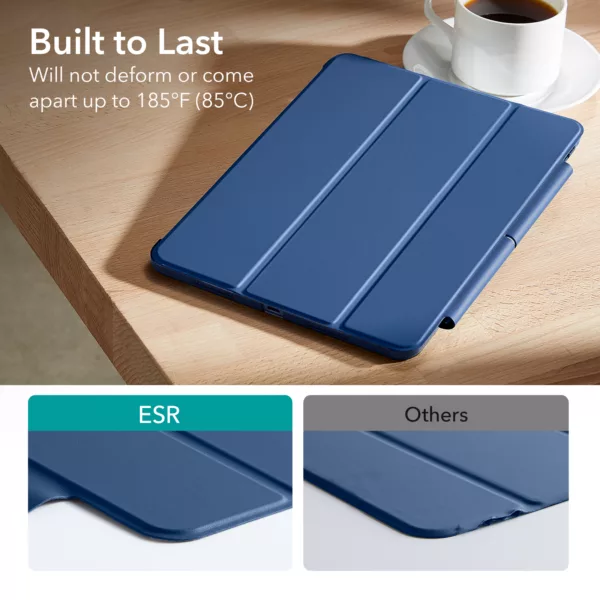 ESR - รุ่น Ascend Trifold - เคส iPad Air 11" (6th/2024), iPad Air 10.9" (5th/4th Gen) - สี Dark Blue