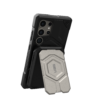 UAG รุ่น Magnetic Wallet with Stand - ที่เก็บบัตรติดหลังมือถือ - สี Titanium/Black