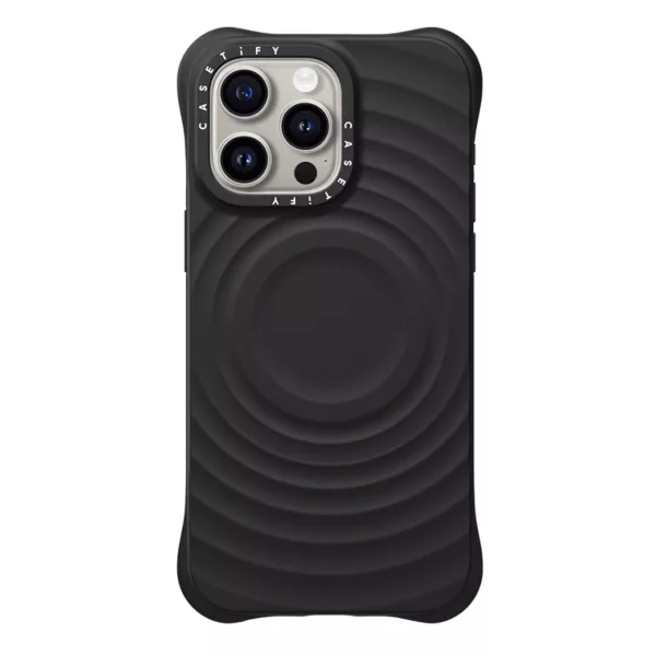 Casetify รุ่น Ripple Case - เคส iPhone 15 Pro Max - สี Black