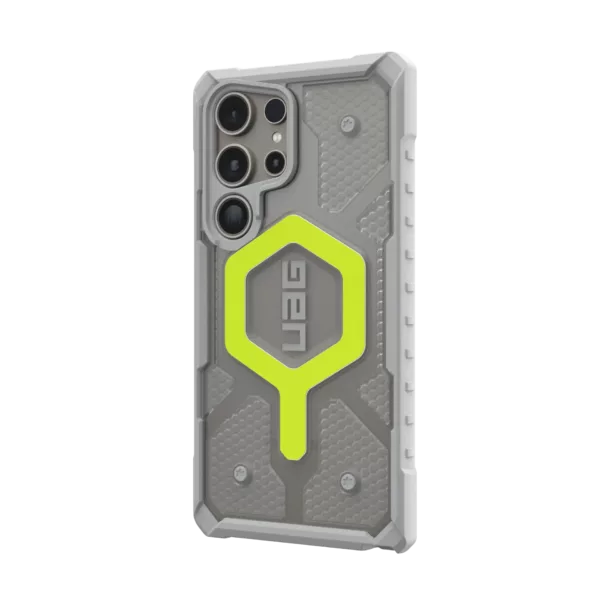 UAG รุ่น Pathfinder Clear with Magnetic - เคส Galaxy S24 Ultra - สี Active Neon