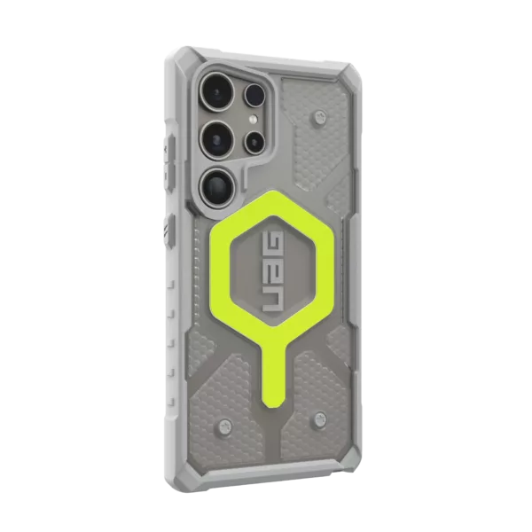 UAG รุ่น Pathfinder Clear with Magnetic - เคส Galaxy S24 Ultra - สี Active Neon