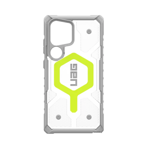 UAG รุ่น Pathfinder Clear with Magnetic - เคส Galaxy S24 Ultra - สี Active Neon