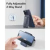 ESR รุ่น HaloLock Geo Wallet Stand - ที่ใส่บัตรติดหลังมือถือแบบตั้งได้ - สี Dark Blue