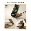 ESR รุ่น HaloLock (Qi2) 3-in-1 Travel Wireless Charging Set - แท่นชาร์จไร้สายแบบพกพา - สี Brown