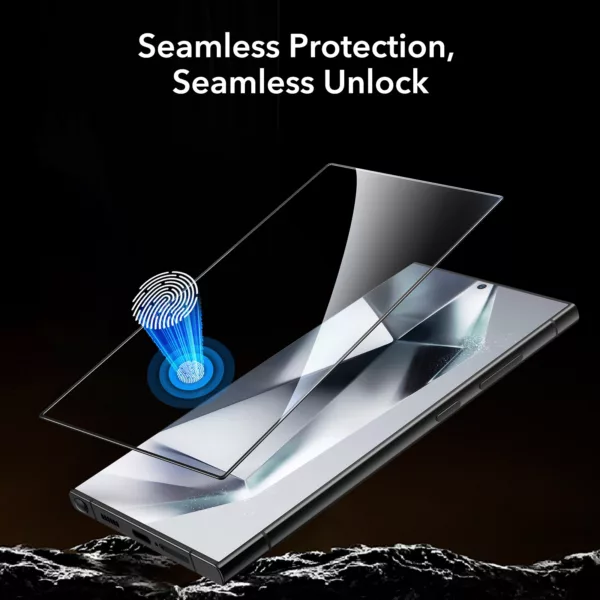 ESR รุ่น Tempered Glass Screen Protector - ฟิล์มกระจก Galaxy S24 Ultra (1 Pack)