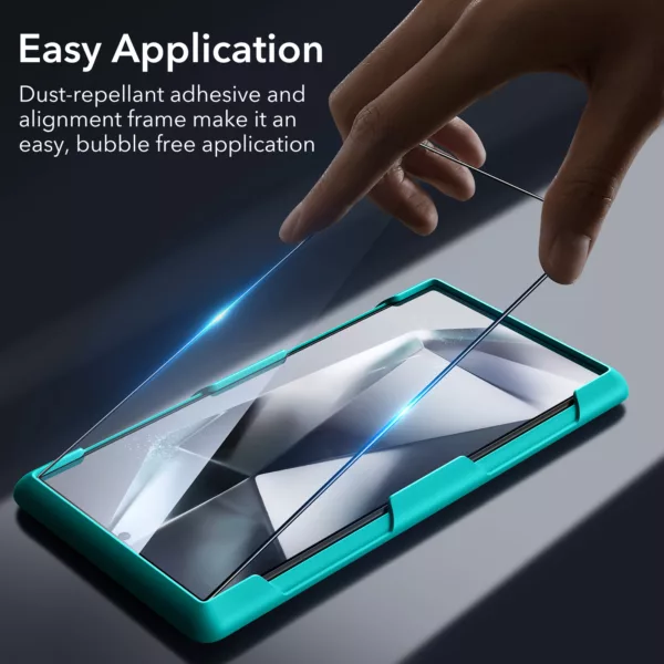 ESR รุ่น Tempered Glass Screen Protector - ฟิล์มกระจก Galaxy S24 Ultra (1 Pack)