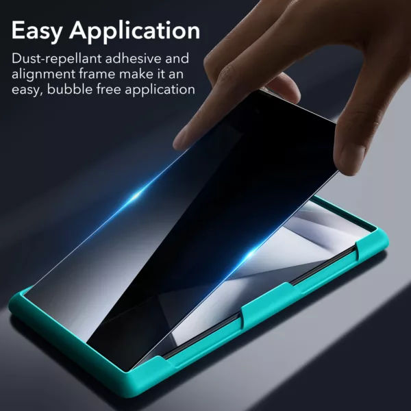 ESR รุ่น Tempered Glass Privacy Screen Protector - ฟิล์มกระจก Galaxy S24 Ultra (1 Pack)