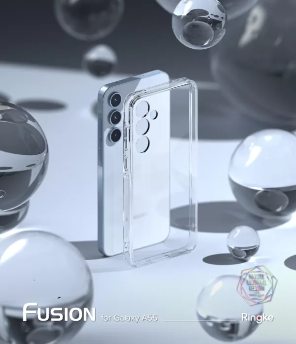 Ringke รุ่น Fusion - เคส Galaxy A55 5G - สี Clear