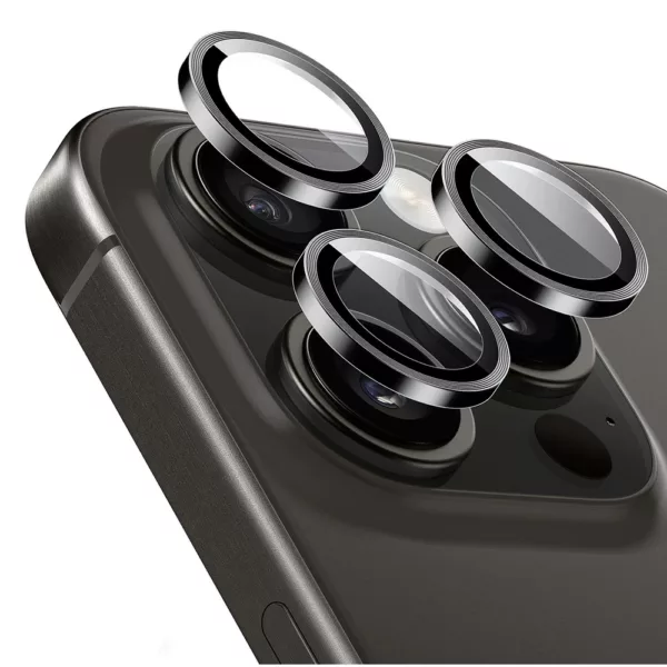 ESR รุ่น Camera Lens Protector - กระจกเลนส์กล้อง iPhone 15 Pro/ 15 Pro Max - สี Black
