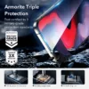 ESR รุ่น Armorite Screen Protector - ฟิล์มกระจก iPhone 15 Pro (1 Pack)