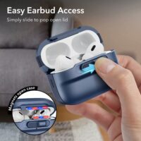 ESR รุ่น Pulse Magnetic Lock Case (HaloLock) - เคส AirPods Pro 2/1 - สี Black