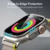 ESR รุ่น Armorite Screen Protector - ฟิล์มกระจกสำหรับ Apple Watch Ultra (49mm) - 2 ชิ้น