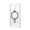 UAG รุ่น Plasma XTE MagSafe - เคส iPhone 15 Pro Max - สี Clear/Titanium