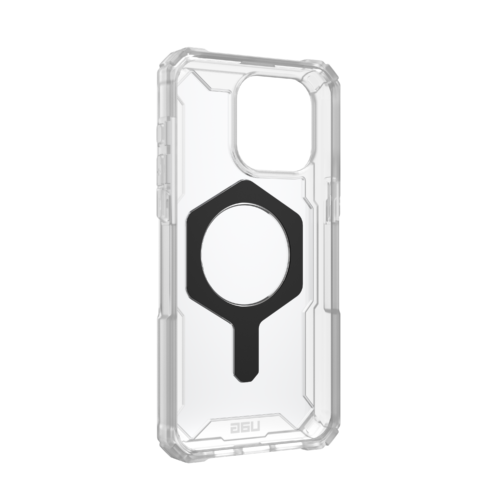 UAG รุ่น Plasma XTE MagSafe - เคส iPhone 15 Pro Max - สี Clear/Titanium - Image 14