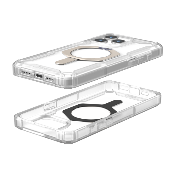 UAG รุ่น Plasma XTE MagSafe - เคส iPhone 15 Pro Max - สี Clear/Titanium