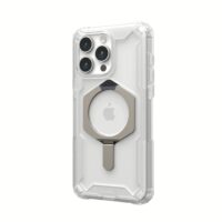 UAG รุ่น Plasma XTE MagSafe - เคส iPhone 15 Pro Max - สี Clear/Titanium